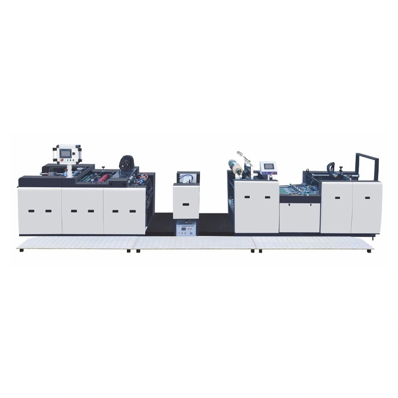 Machine à plastifier entièrement automatique avec couteau chaud et type Corona