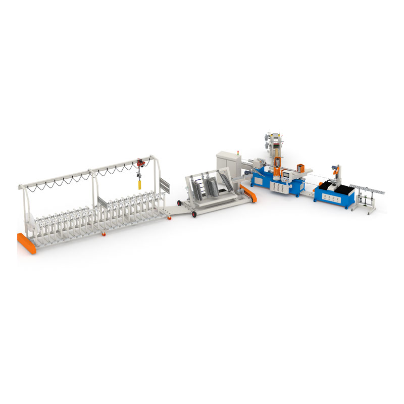 Machine de fabrication de tubes en papier robuste