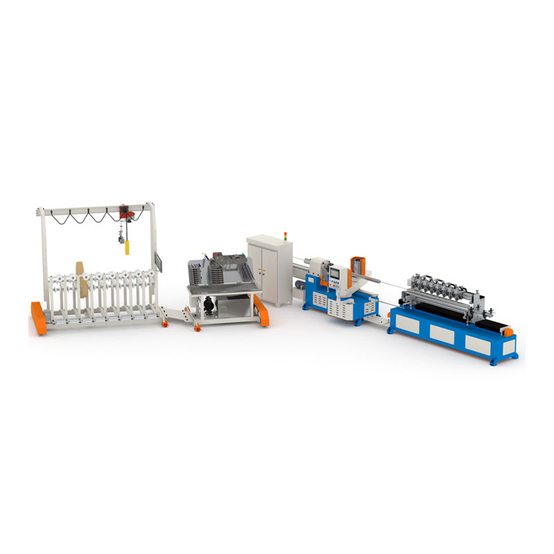 Machine de fabrication de tubes en papier multiple